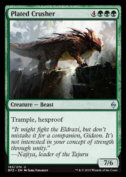 Hovedbilde Plated Crusher