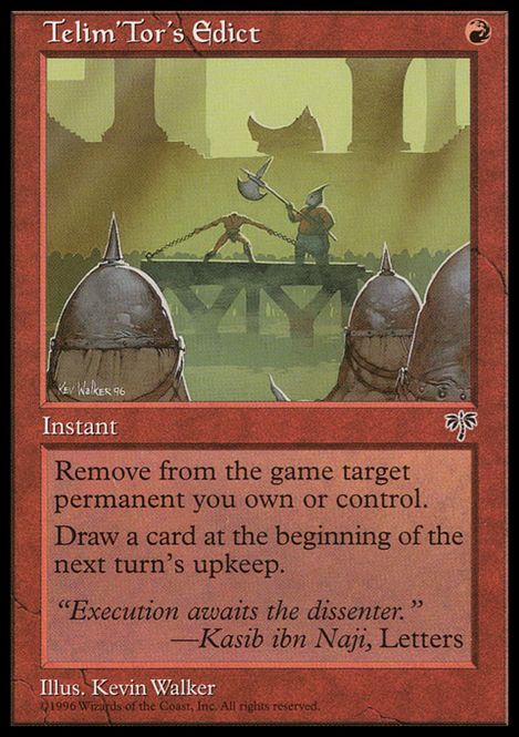 Hovedbilde Telim'Tor's Edict
