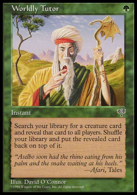 Hovedbilde Worldly Tutor