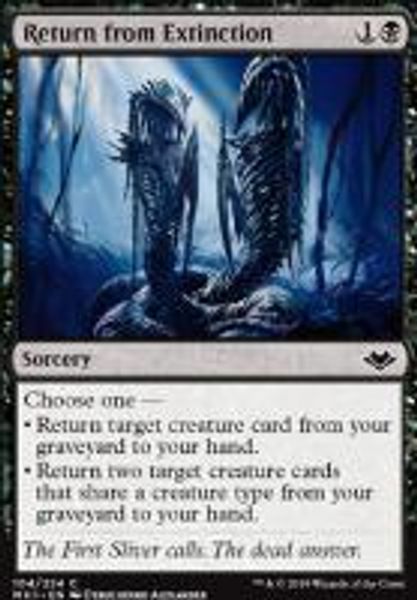 Hovedbilde Return from Extinction