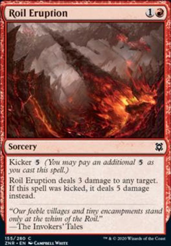 Roil Eruption (foil)