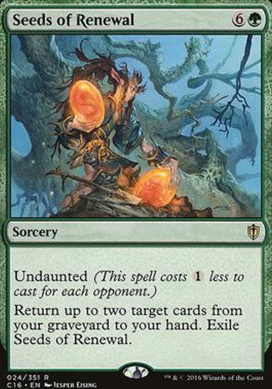 Seeds of Renewal