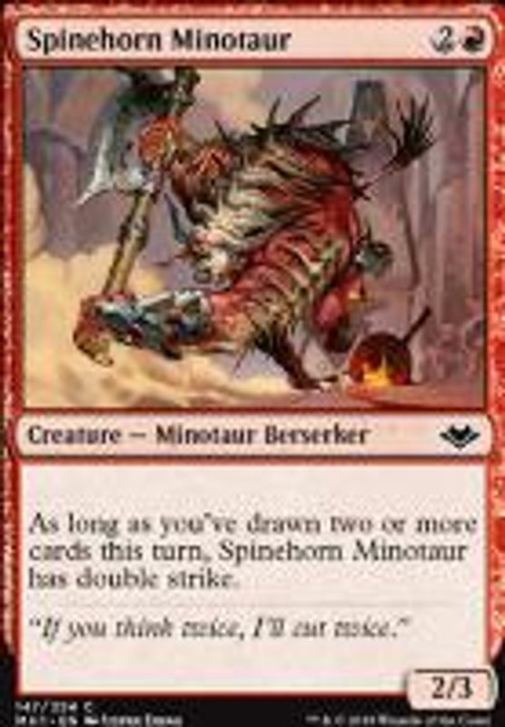 Spinehorn Minotaur (foil)
