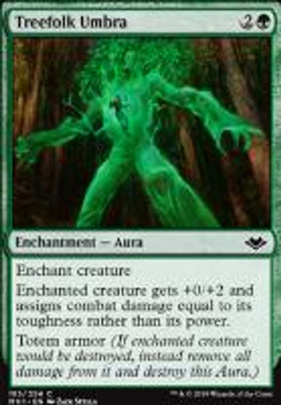 Treefolk Umbra (foil)