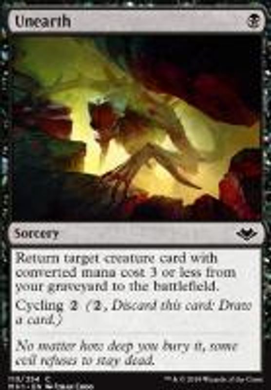 Unearth (foil)