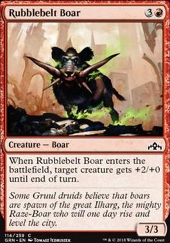 Rubblebelt Boar