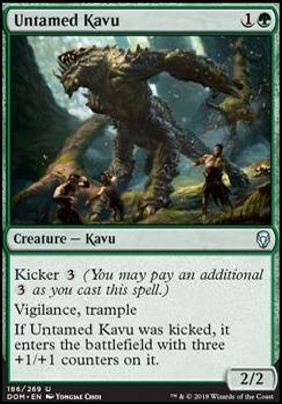 Untamed Kavu