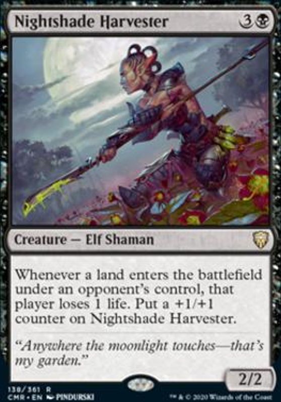 Nightshade Harvester (foil)
