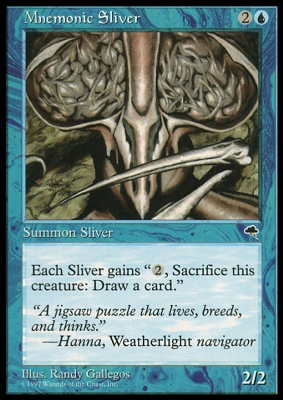 Mnemonic Sliver