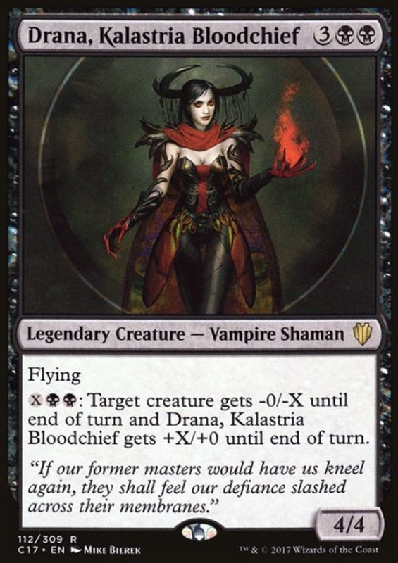 Drana, Kalastria Bloodchief