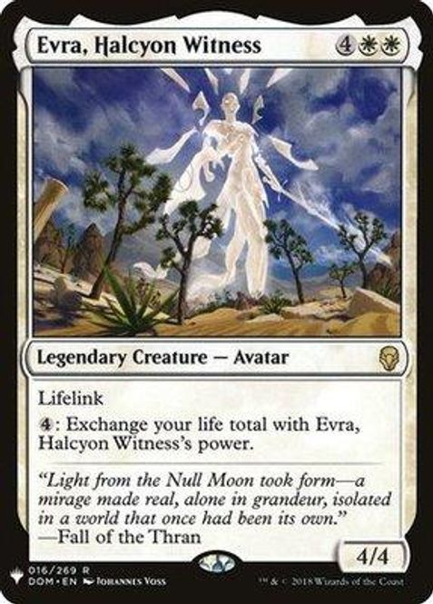 Hovedbilde Evra, Halcyon Witness