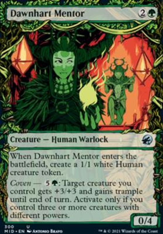 Dawnhart Mentor (Showcase) (foil)