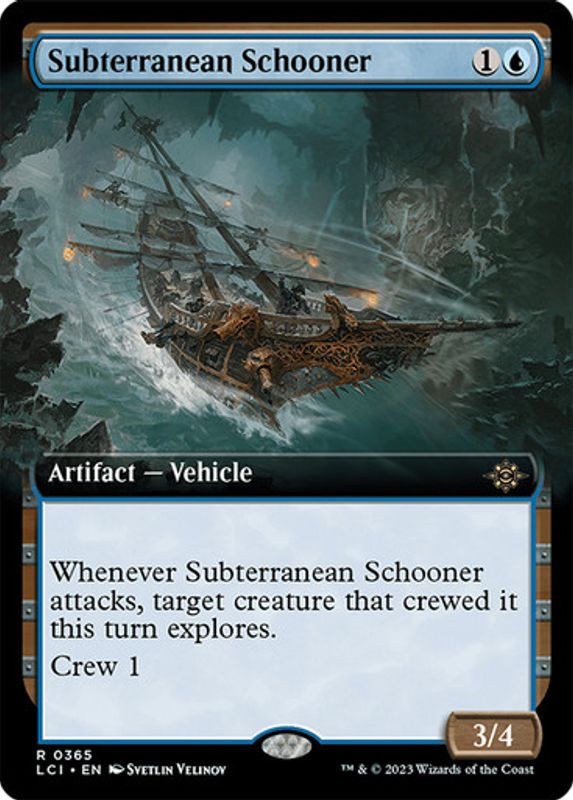 Subterranean Schooner (Extended Art)