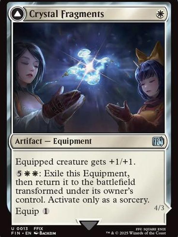 Crystal Fragments // Summon: Alexander (Foil)