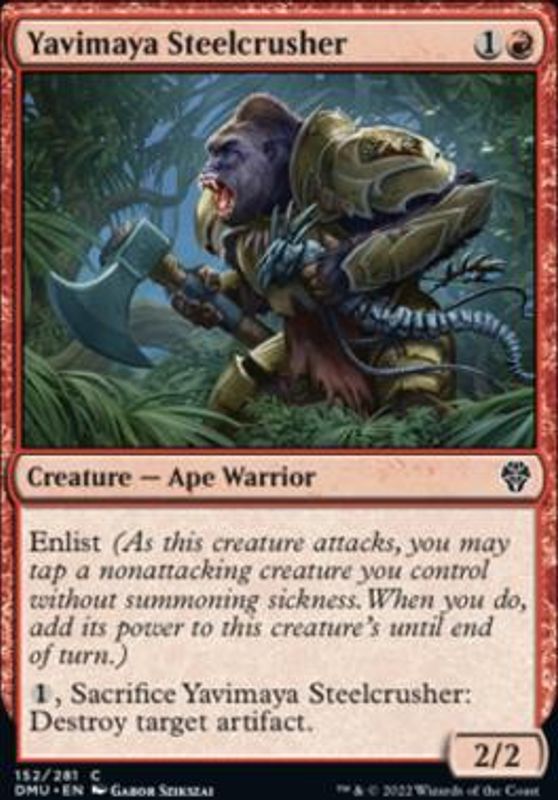 Yavimaya Steelcrusher (foil)