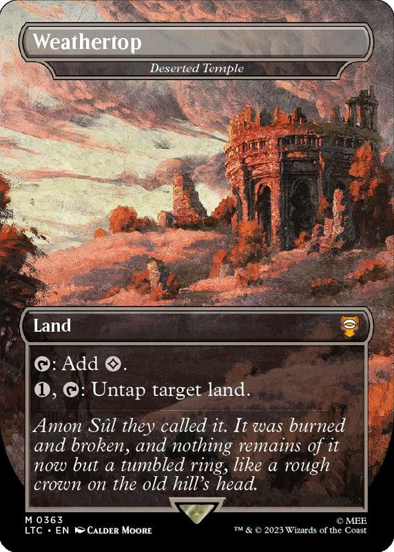 Deserted Temple (Weathertop) (foil)