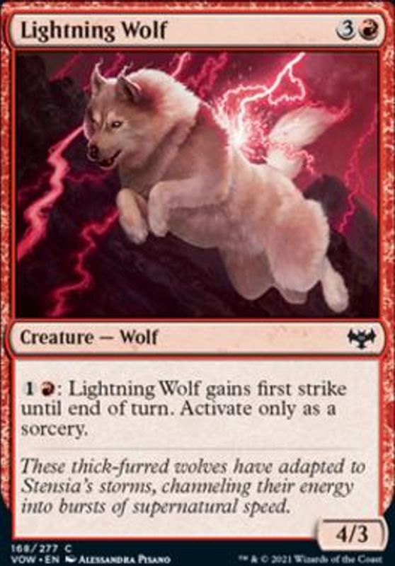 Lightning Wolf (foil)