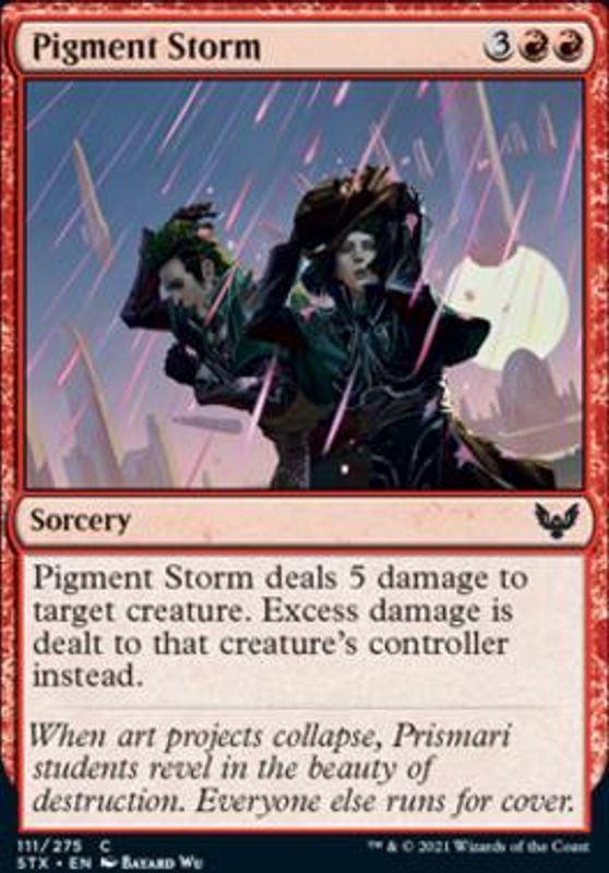 Pigment Storm (foil)