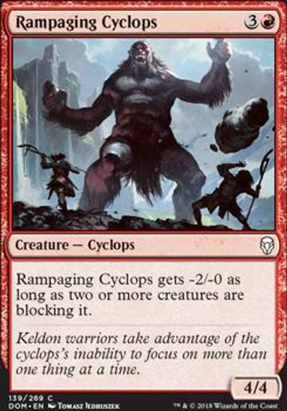 Rampaging Cyclops