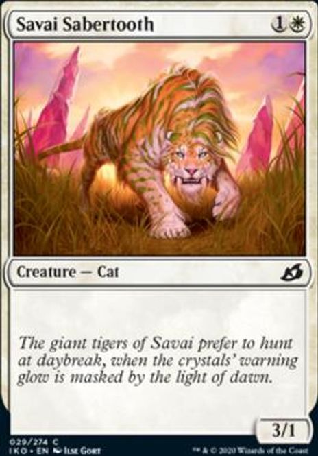 Hovedbilde Savai Sabertooth (foil)