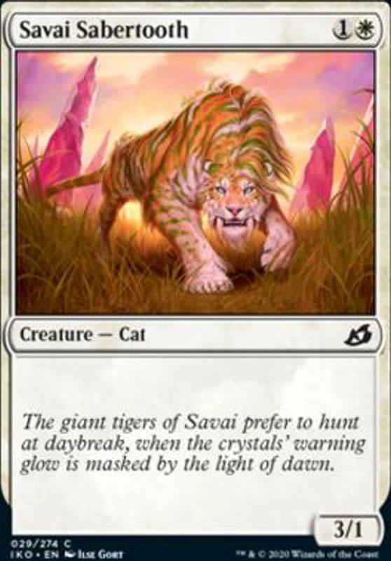 Savai Sabertooth (foil)