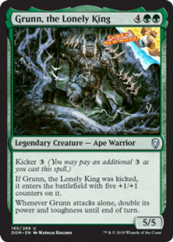 Grunn, the Lonely King