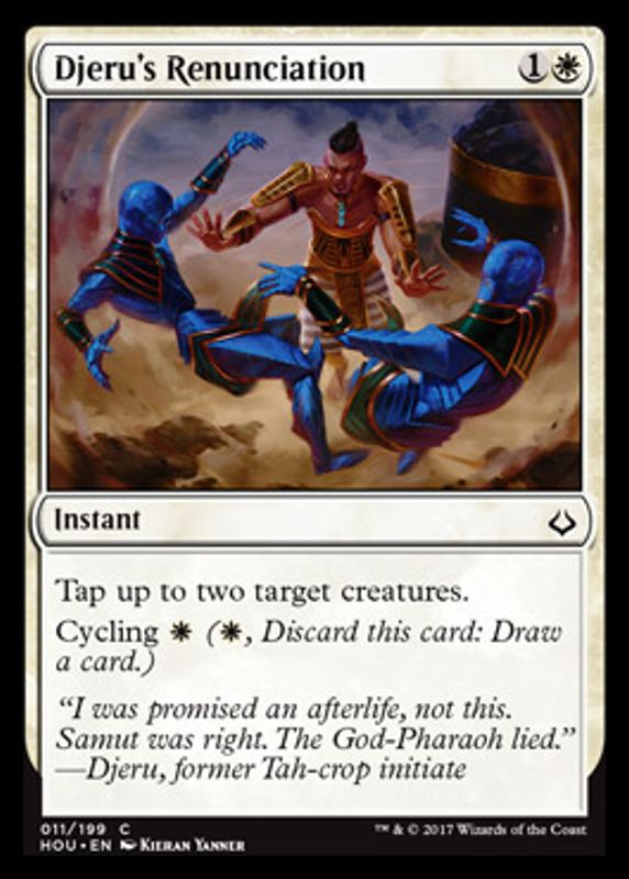 Djeru's Reunciation