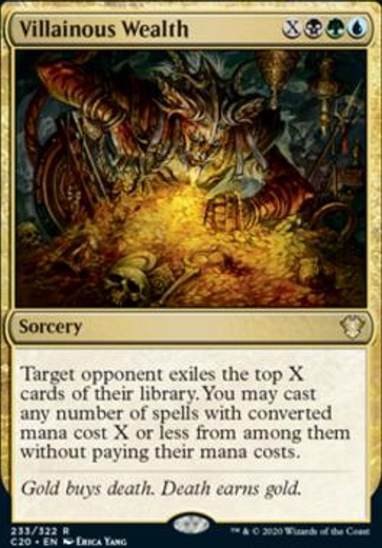 Villainous Wealth
