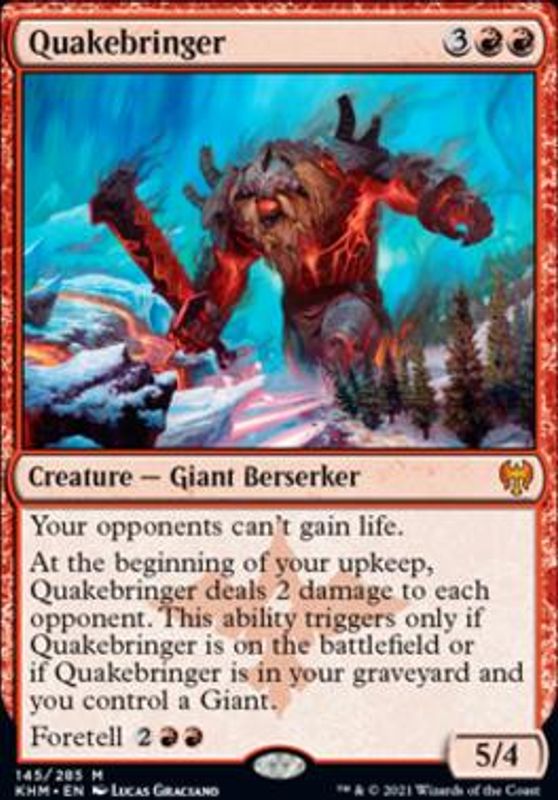 Quakebringer (foil)