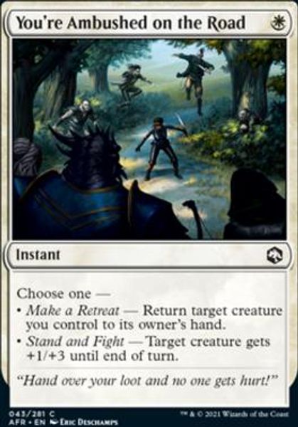 Hovedbilde You're Ambushed on the Road ...