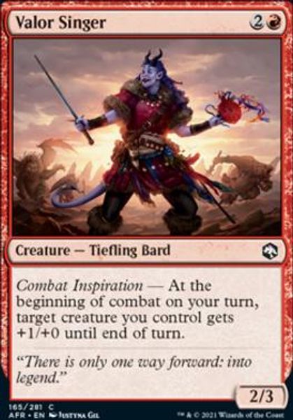 Hovedbilde Valor Singer (foil)