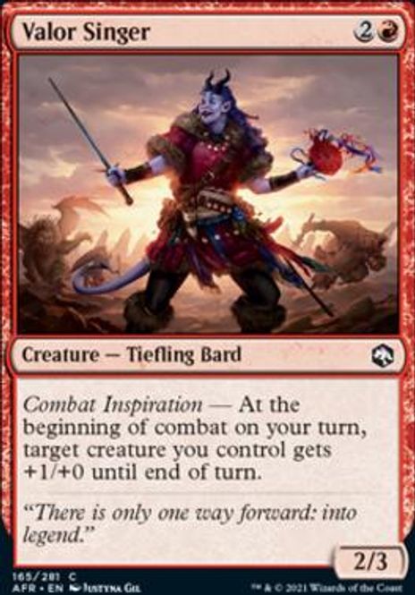 Hovedbilde Valor Singer