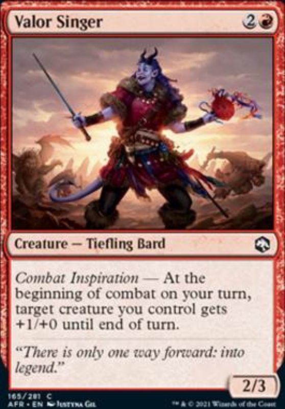 Valor Singer (foil)