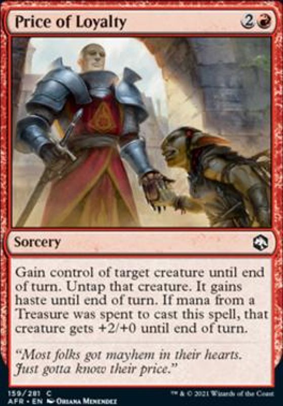Price of Loyalty (foil)