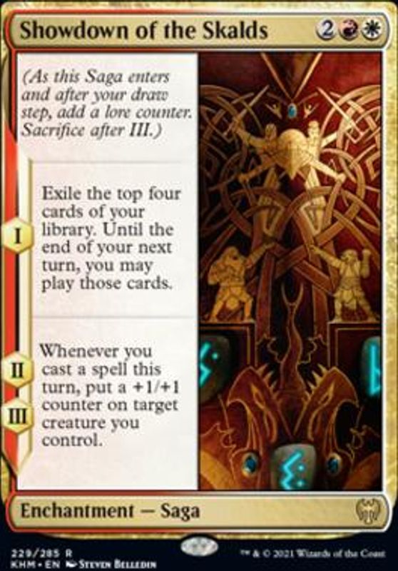 Showdown of the Skalds (foil)