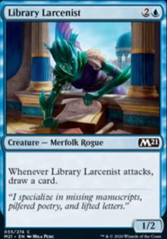 Library Larcenist (foil)