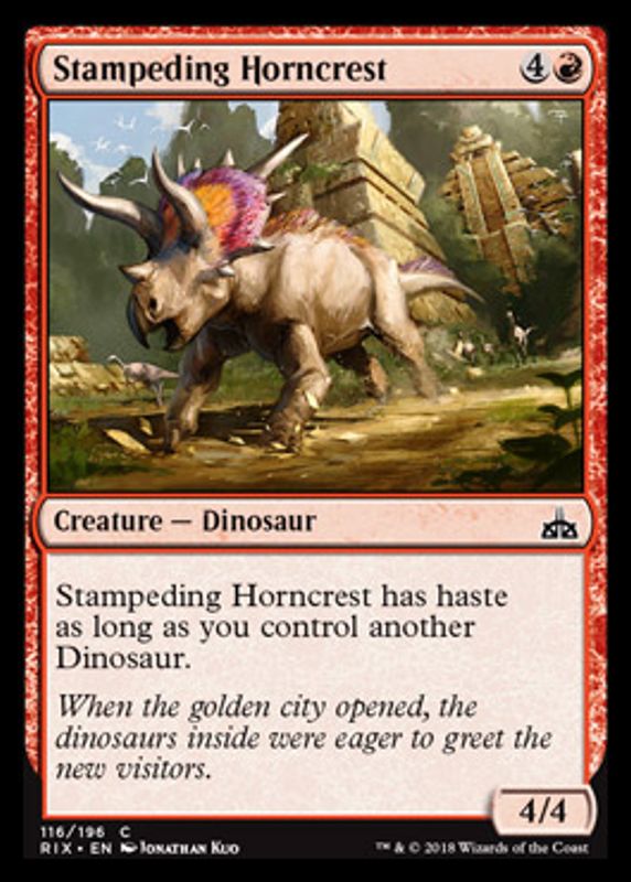 Stampeding Horncrest