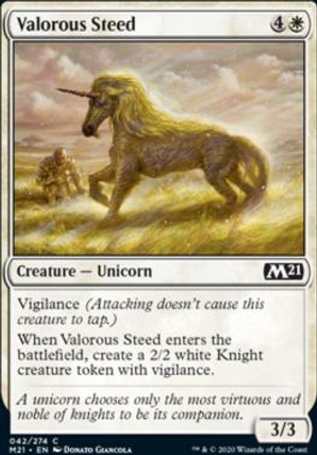 Hovedbilde Valorous Steed (foil)