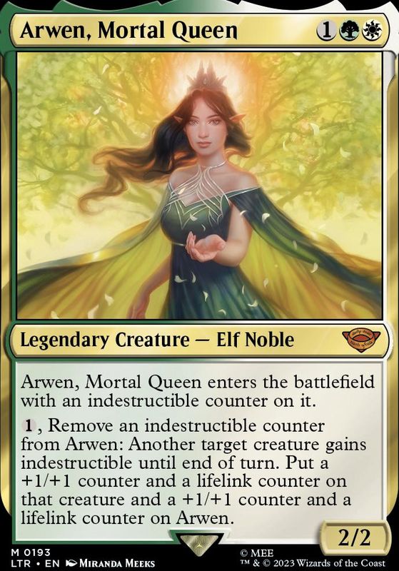 Arwen, Mortal Queen (foil)