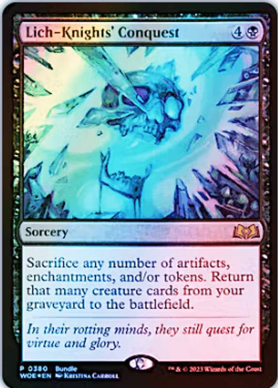 Lich-Knights' Conquest (Bundle Foil)
