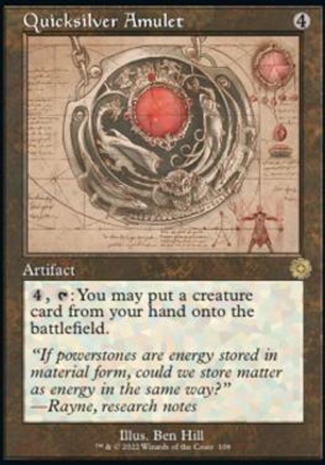 Hovedbilde Quicksilver Amulet (Schematic ...