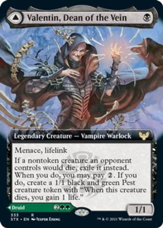 Valentin, Dean of the Vein (Extended Art) (foil)