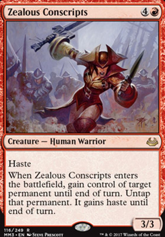 Zealous Conscripts