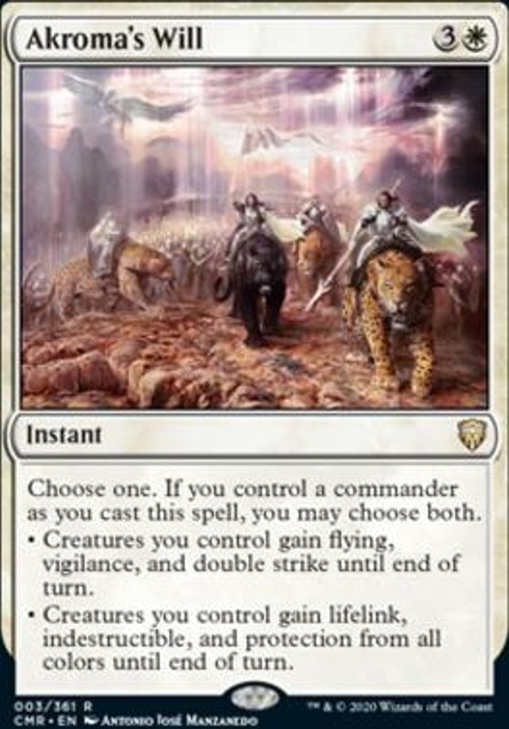 Akroma's Will (foil)