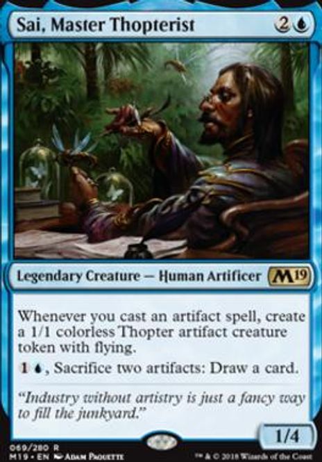 Hovedbilde Sai, Master Thopterist
