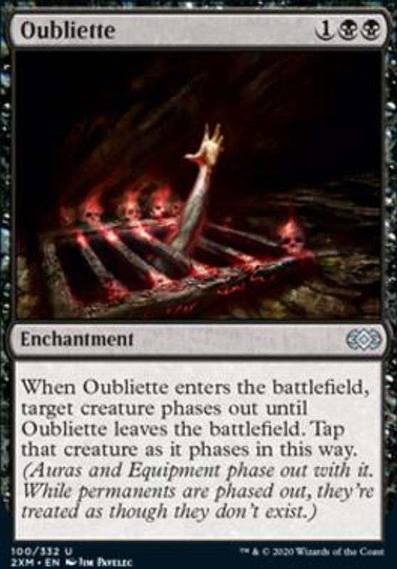 Oubliette (foil)