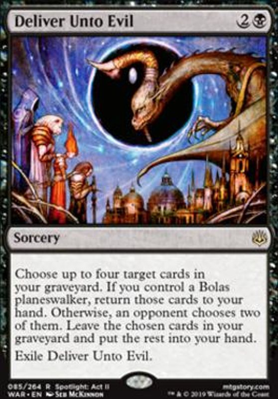 Deliver Unto Evil (foil)