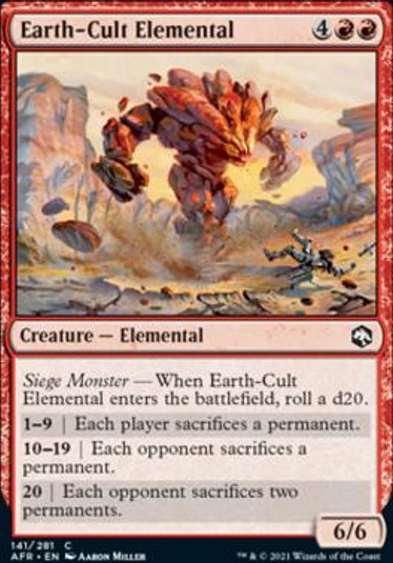 Earth-Cult Elemental