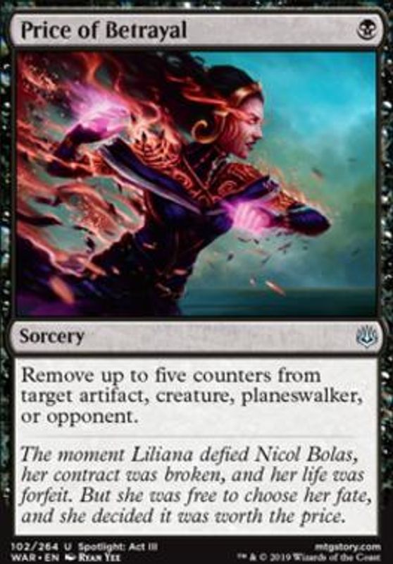 Price of Betrayal