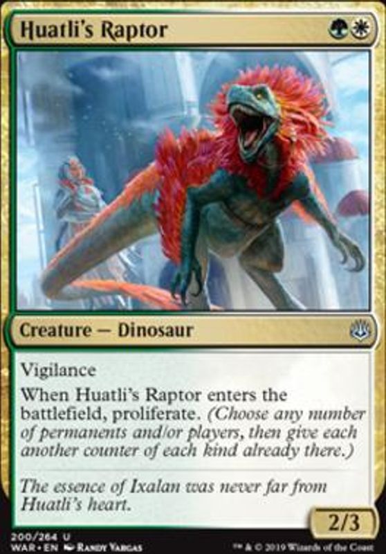Huatli's Raptor (foil)